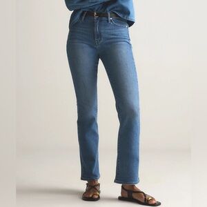 Quince Bella Stretch Kick Flare Jeans